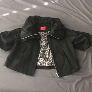 Stylish mini jacket for a night out